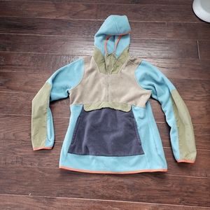 Mountain Hardwear fleece and nylon anorak